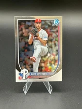 2025 Bowman Chrome #72 Zack Wheeler, Philadelphia Phillies
