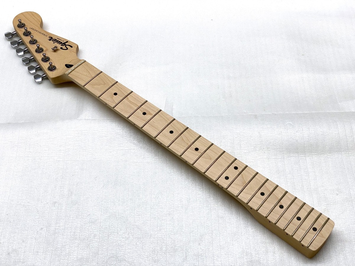ギター fender squier strat neck Genuine Fender Squier STRAT NECK MAPLE FINGERBOARD Electric
