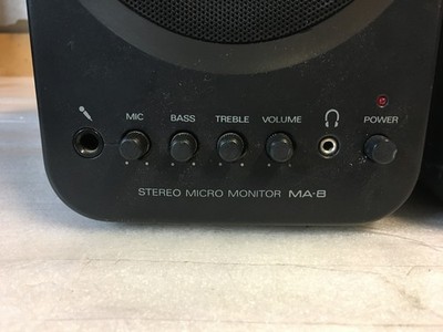 【O-706】Roland ローランド スピーカー MA-8 Roland MA-8 Stereo Micro Monitor Speakers | eBay
