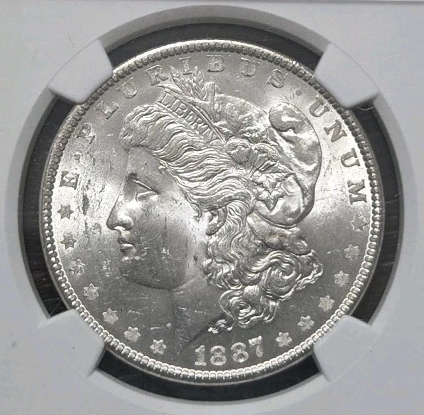 K*様 1887 Morgan Dollarモルガンダラー銀貨 MS63 PCG MS 63 Graded 1887 Year Morgan US Dollars (1878-1921) for sale | eBay