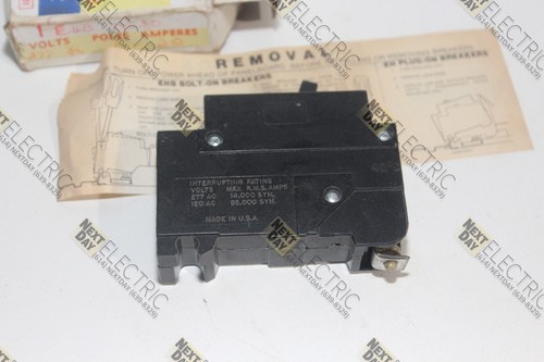 Square D, EHB 14030, 12834, Leitungsschutzschalter 30A 30 Ampere 1p 277vac - Bild 3 von 4