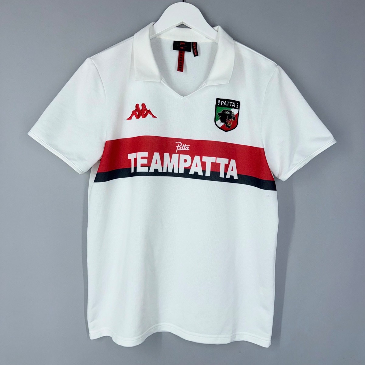 ✨激レア✨美品✨カッパ ACミラン 1988-89 ホームユニフォーム KAPPA X PATTA AUTHENTIC ASTER JERSEY SHIRT X AC MILAN 1988 1989