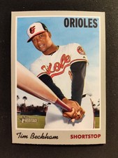 2019 Topps Heritage - Tim Beckham #101 Baltimore Orioles 