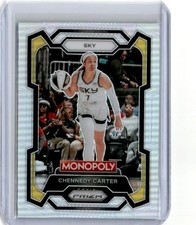 2024 Panini Prizm Monopoly WNBA #52 Chennedy Carter Silver Prizm SP Chicago Sky