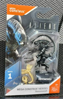 ALIENS Xenomorph MEGA CONSTRUX HEROES SERIES 1 - 2017 FND68 ALIENS NEW