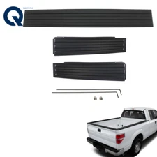For 2009 2010 2011 2012 2013 2014 Ford F-150 Tailgate Molding Trim Black 3Pcs