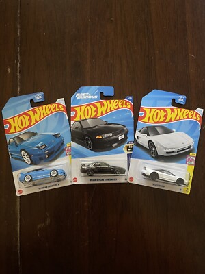 JDM Hot Wheels Set ( GT-R, NSX, 180SX Type X)