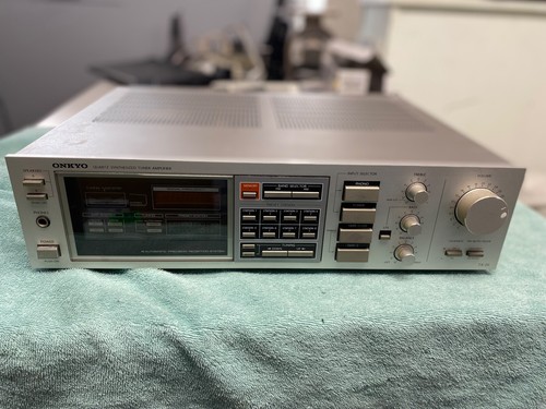 ONKYO Vintage Receiver Silver TX-26 Silver Front from the 80's Vintage Audio - Picture 9 of 9