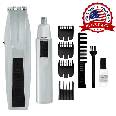 Recortadora De Barba Rasuradora Para Hombre Maquina De Afeitar Rasurar  Nuevo