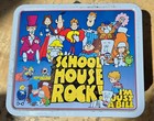 Schoolhouse Rock! Lunch box box set 1999 Rhino Vg+ discs are mint