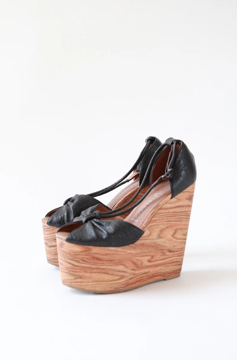 Jeffrey campbell wood wedge sale