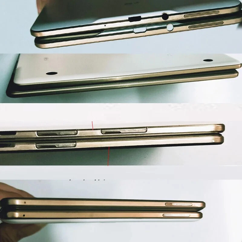 Cubierta de batería panel marco trasero medio para Samsung Galaxy Tab S 8.4" T700 T705 Foto 4 de 4