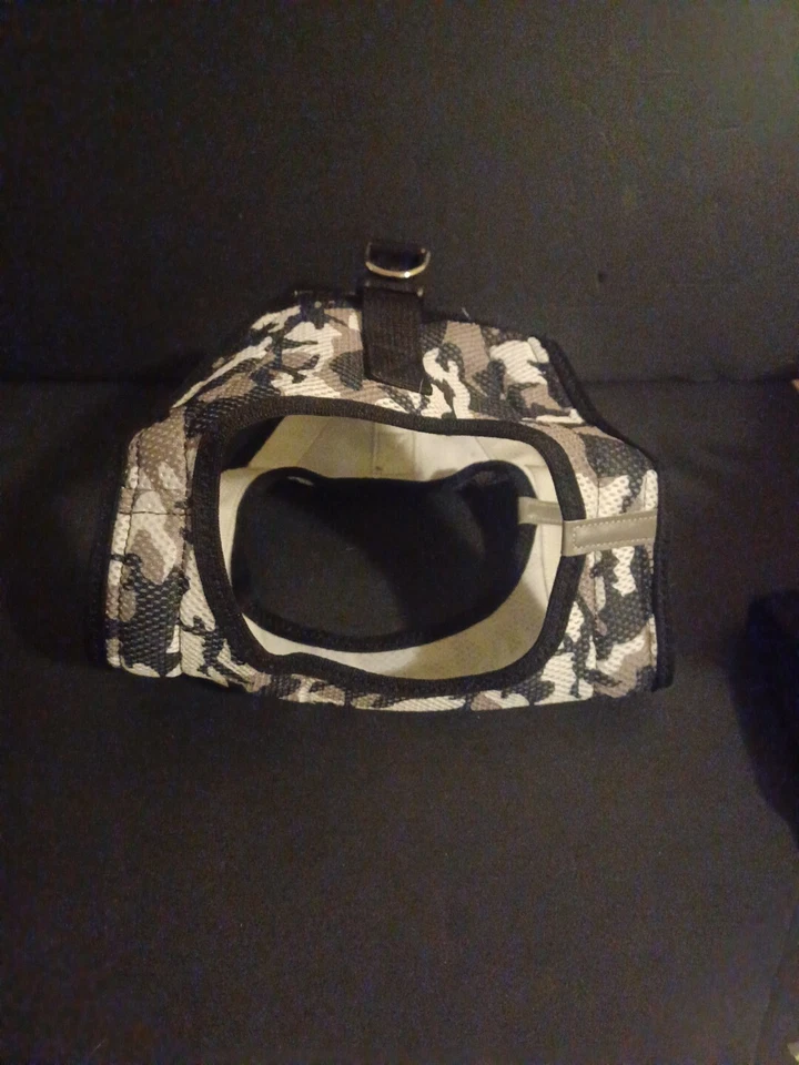 Arnés para perros diseño perro talla XXL negro, blanco, gris camuflaje Foto 2 de 4