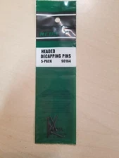 RCBS Headed Decapping Pins, 5 pack. Mpn 90164, NIP