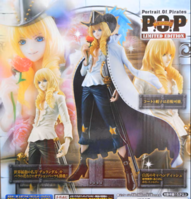 One Piece Portrait.Of.Pirates LIMITED EDITION Cavendish Figure