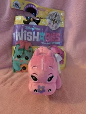 Disney Parks It's A Small World Wishable Hippo Pink Variant Plush LR Wishables