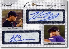 Kevin Mulvey * Deolis Guerra * Autograph Rookie WHITE Auto 1/1