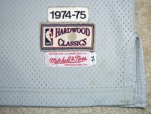 CAMISETA AUTÉNTICA DE COLECCIÓN GEORGE GERVIN SAN ANTONIO SPURS 1974-75 MITCHELL & NESS 54 - Imagen 5 de 6