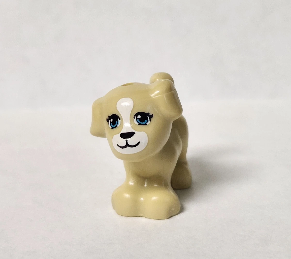 New LEGO Friends Tan Puppy Dog Azure Eyes from set 10727 eBay