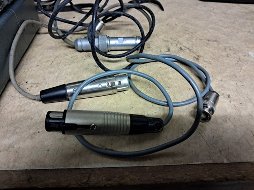 VINTAGE ENSEMBLE EMETTEUR RECEPTEUR MICRO HF TYPE REPORTAGE SN-630-C ORTF - Photo 3/13