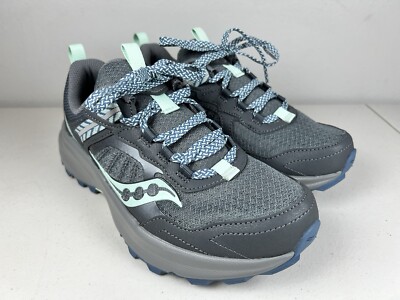 Saucony Women s Running Shoes Sz 6.5 Excursion TR17 Gray Trail Sneakers