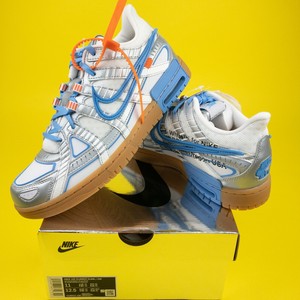 Nike Off-White Rubber Dunk UNC - UK 10 - Deadstock Condition | eBay
