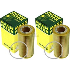 2 x MANN-FILTER Ölfilter Volvo XC70 II S40 MS T5 AWD 2.4 SW D5 D für