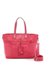 MARC by Marc Jacobs Preppy Nylon Eliz-A-Baby Diaper Carry On Bag, in Begonia.