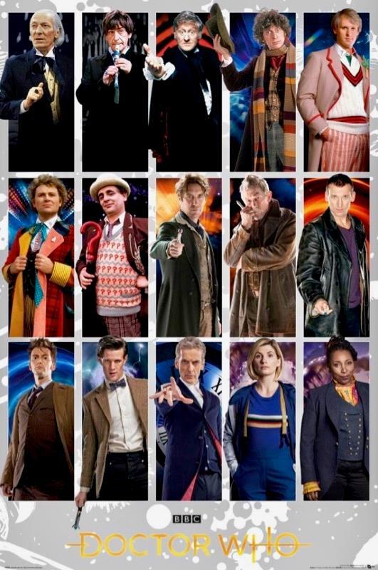 Doctor Who : Doctors Grid - Maxi Poster 61 x 91.5 cm new and sealed