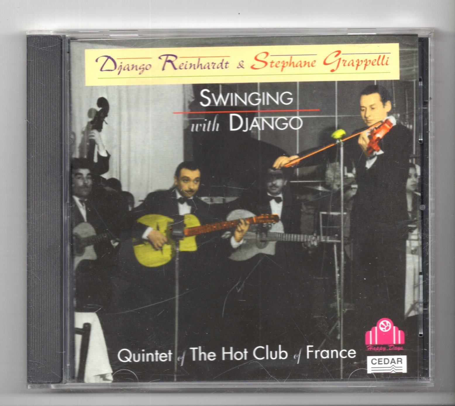 (JQ620) Django Reinhardt & Stephane Grappelli, Swinging With Django - 1993 CD