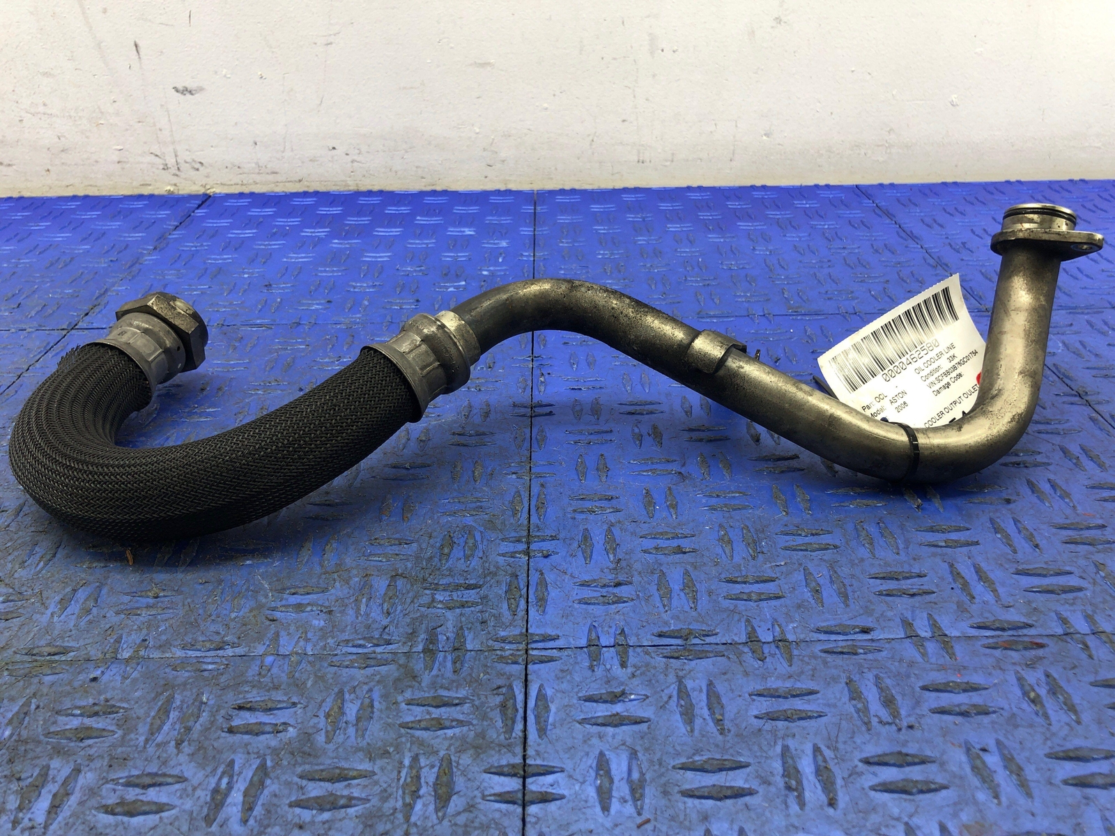2006-2018 ASTON MARTIN VANTAGE V8 ENGINE OIL COOLER OULET LINE PIPE 6G33-9N778