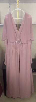 sachin and babi light blue dress NWT JJsHouse Dress Wedding & Special Occasion Formal Plus Size 26 Mauve  Purple