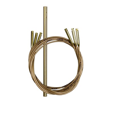 addiClick BAMBOO Seile und Kupplung von addi | Länge: 60-100cm Set