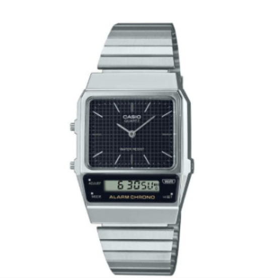 Casio AQ-800E-1ADF Analog Digital Quartz Classic Watch stainless steel