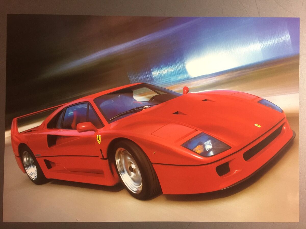 ミニカー MAKE UP FERRARI F40 Later version 1990 ミニカー MAKE UP FERRARI F40 Later version 1990 1/8 HC
