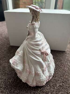 Coalport Figurine Rose Limited Edition Bone China Lady