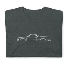 Softstyle T-Shirt For Chevrolet El Camino 1981 Car Owners Gift Tee Shirt