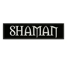 Shaman Gaming Toon Embroidered Patch Iron / Sew-On Gear Tag Applique