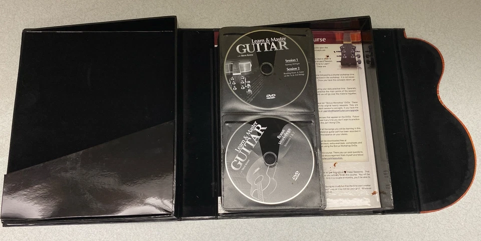 Learn and Master Guitar Steve Krenz 20 DVD & 5 CD Set Lesson Book NOT INCLUDED - Image 4 of 4