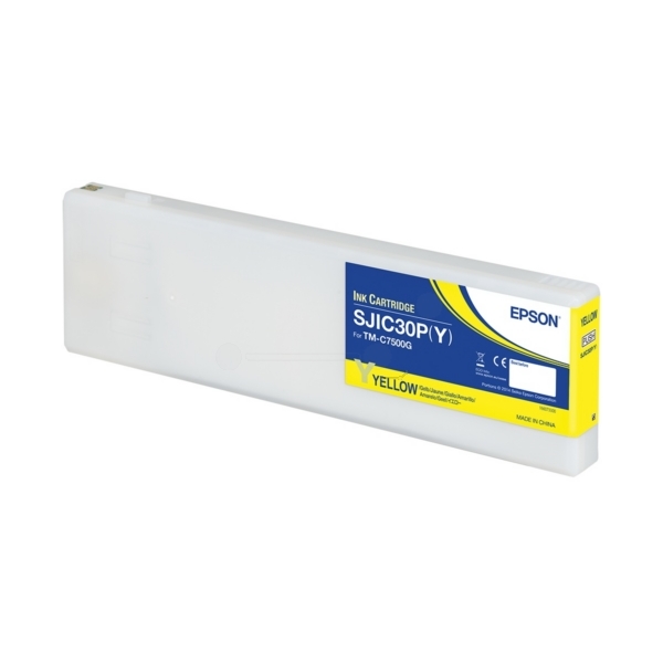Epson Tintenpatrone Gelb Glossy C33S020642 Colorworks TM-C7500G-image