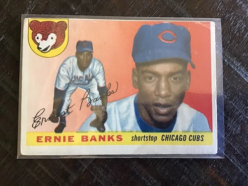 1955 Topps - Ernie Banks #28