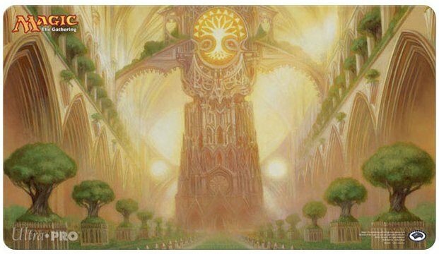 Ultra Pro Magic MTG Playmat Return to Ravnica RTR V5 Temple Garden
