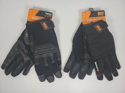 Timberland Pro Work Gloves, NEW, Black, Medium, Large, Extra Large (M, L, XL)