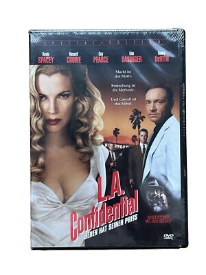 L.A. Confidential (1997) - DVD - Russell Crowe, Guy Pearce NEU