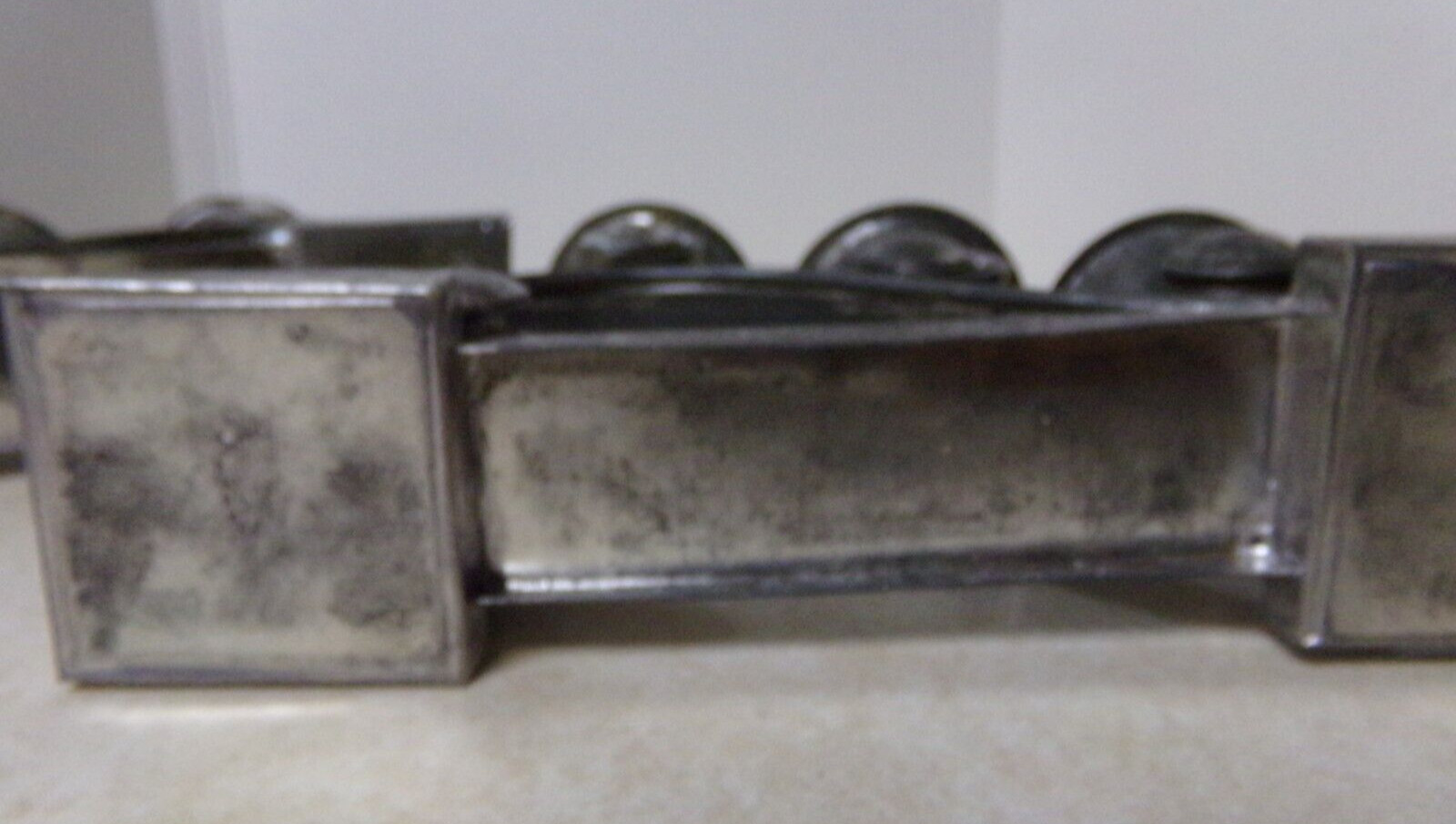 VTG Made in Mexico Aluminum Candle Holders