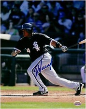 Dayan Viciedo Autographed 8x10 Photo-Chicago White Sox