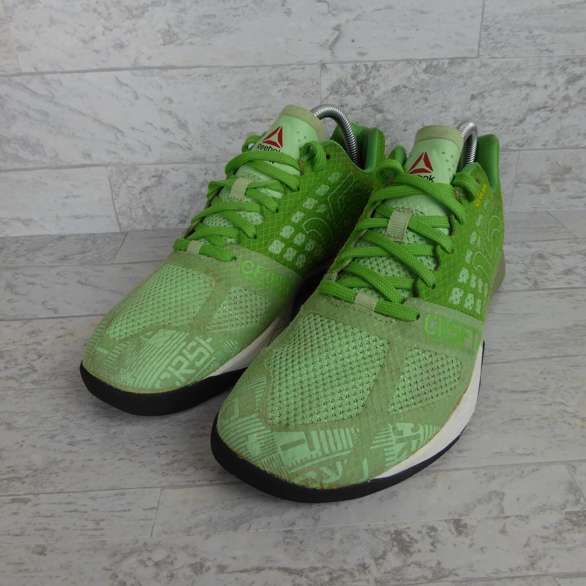 Reebok Crossfit 5.0 Womens Size 9.5 Green Running | eBay