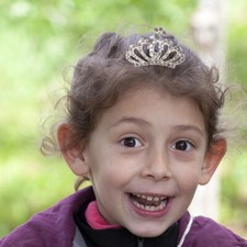 4PCS Fancy Dress Hairband Tiara Crystal Headband Girl Birthday Party Favor