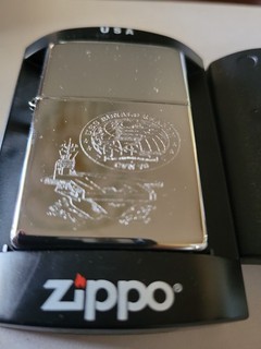 Zippo Lighter Uss Ronald Reagan Perfect Condition