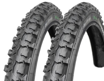 2 Stück Fahrradreifen Black Dingo Little Aggro 24'' MTB Reifen 24x1,95 (50-507)